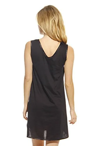 1530-BLK-L Dreamcrest Nightgown / Women Sleepwear / Sleep Dress