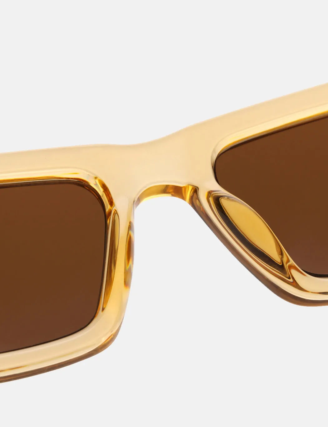 A. Kjaerbede Fame Sunglasses - Yellow transparent