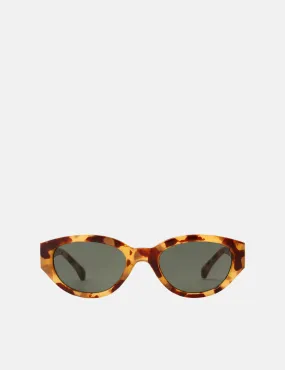 A. Kjaerbede Winnie Sunglasses - Demi Light Brown Transparent