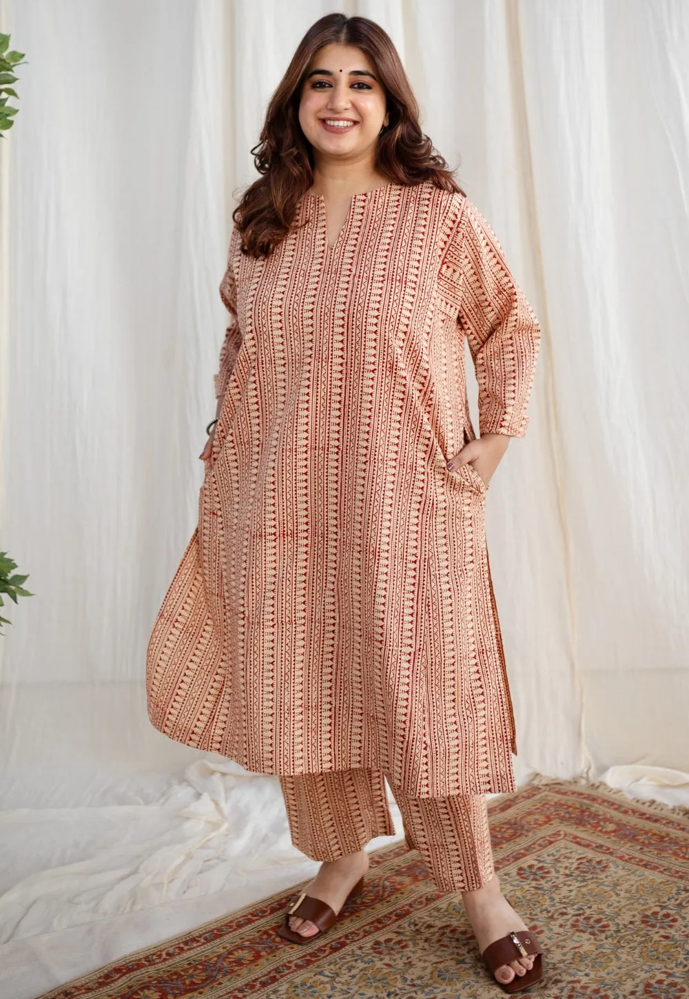 Aliza Fakira Cotton Co-ord Set