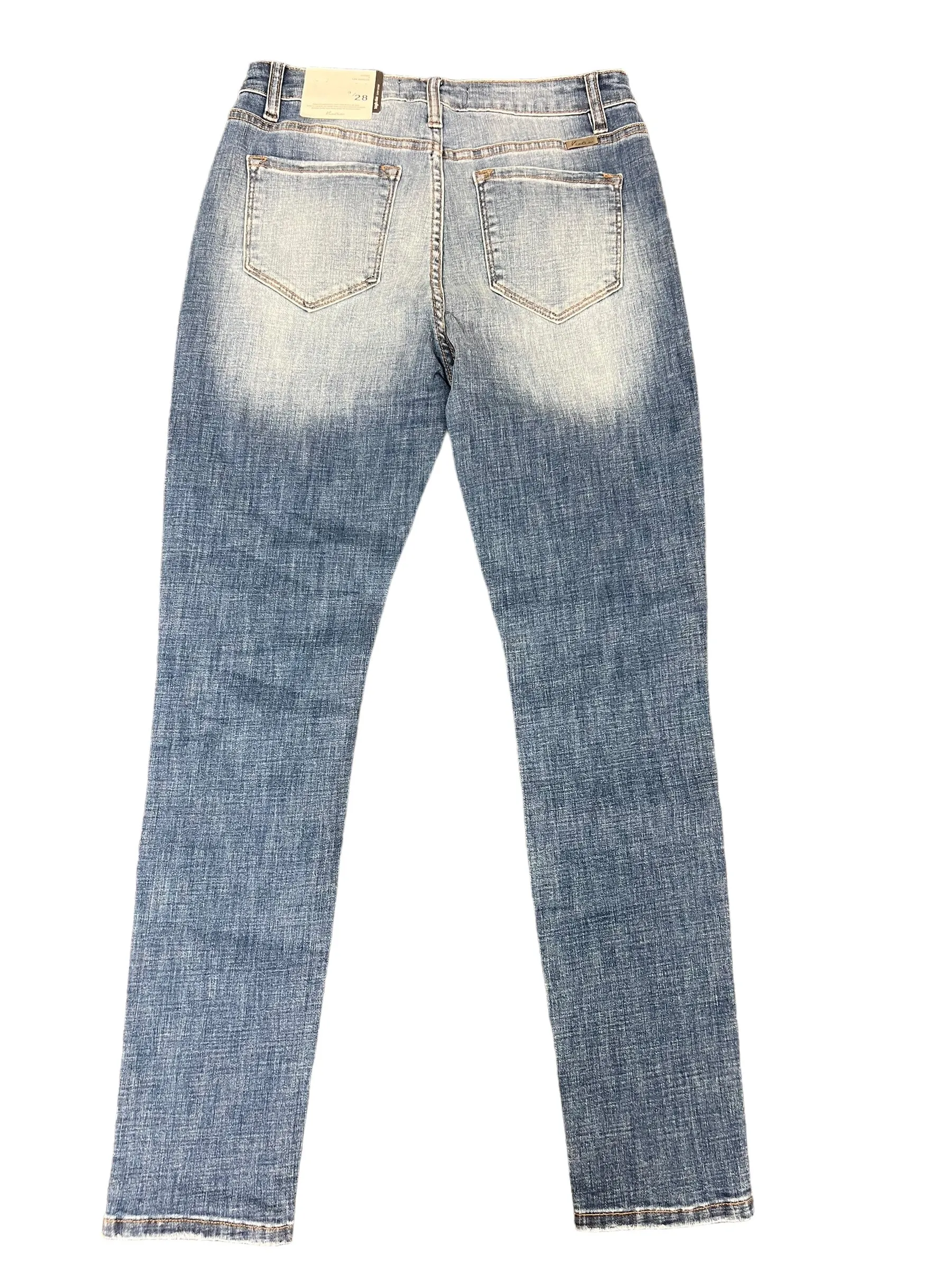 Blue Denim Jeans Skinny Kancan, Size 6