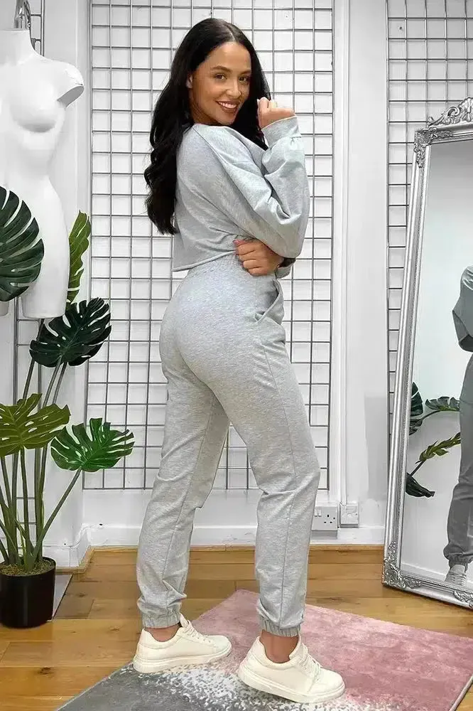 Cut Out Top Three Piece Tracksuit