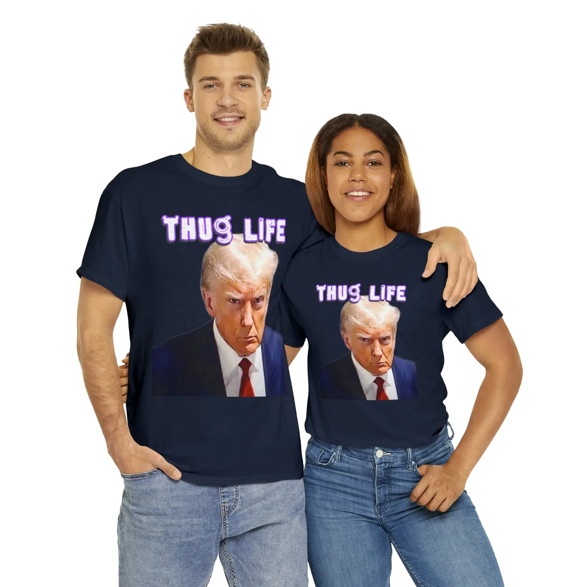 Donald Trump Thug Life Mugshot Tee