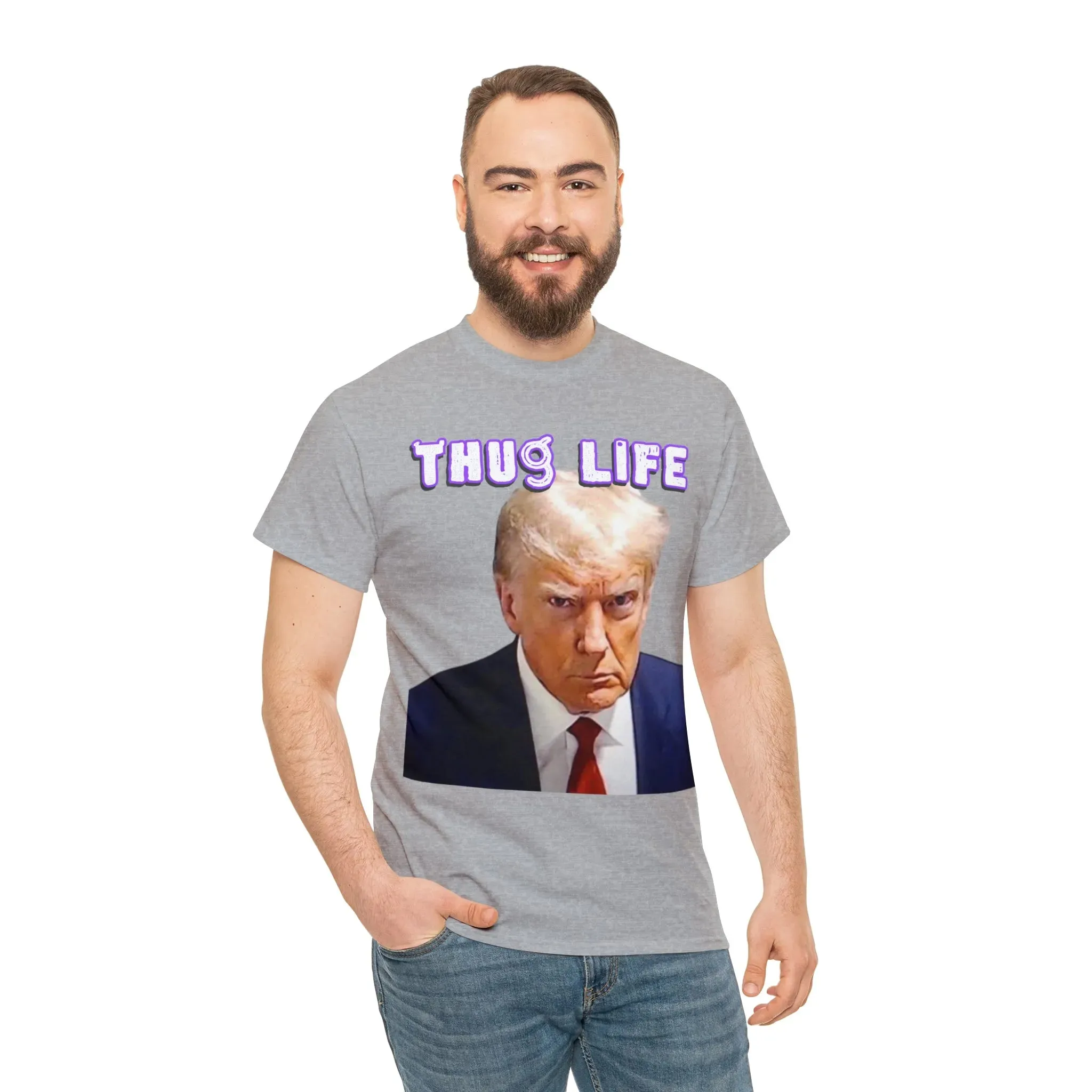 Donald Trump Thug Life Mugshot Tee