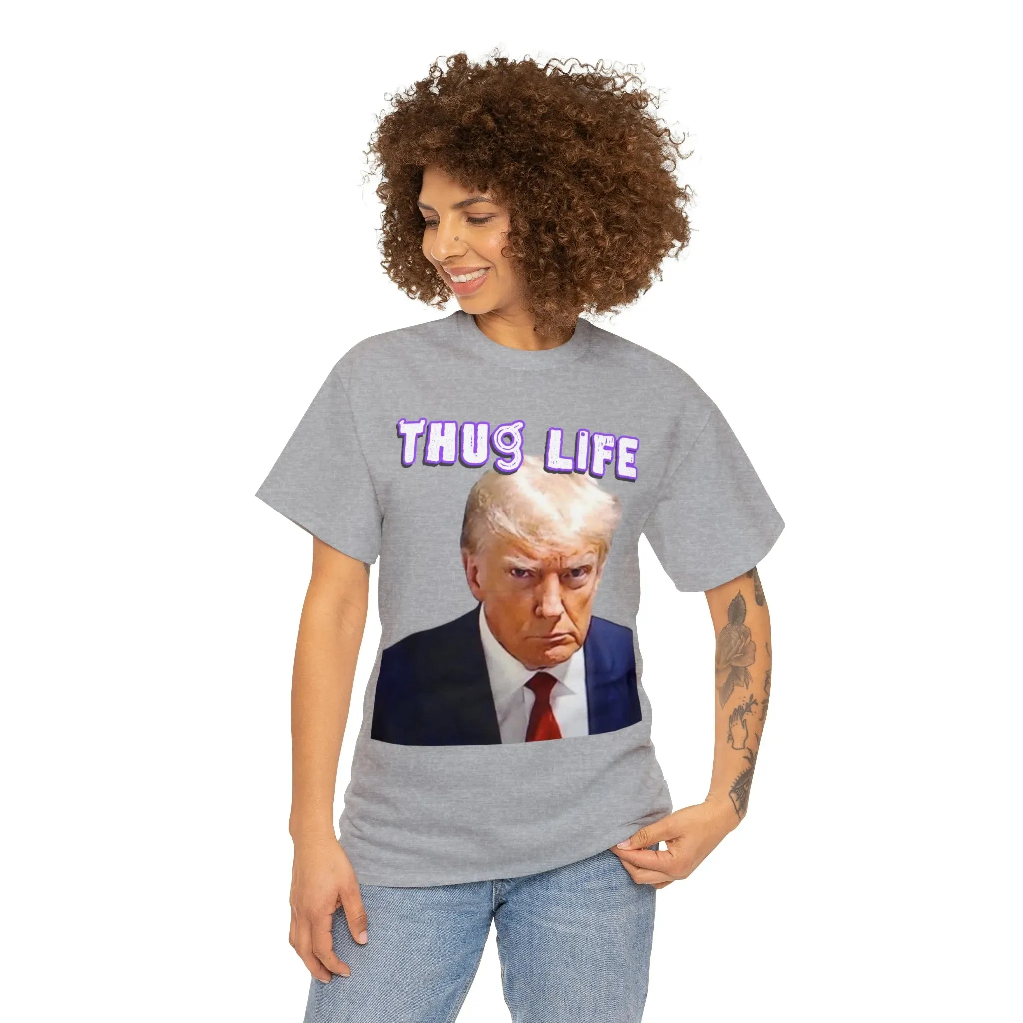 Donald Trump Thug Life Mugshot Tee