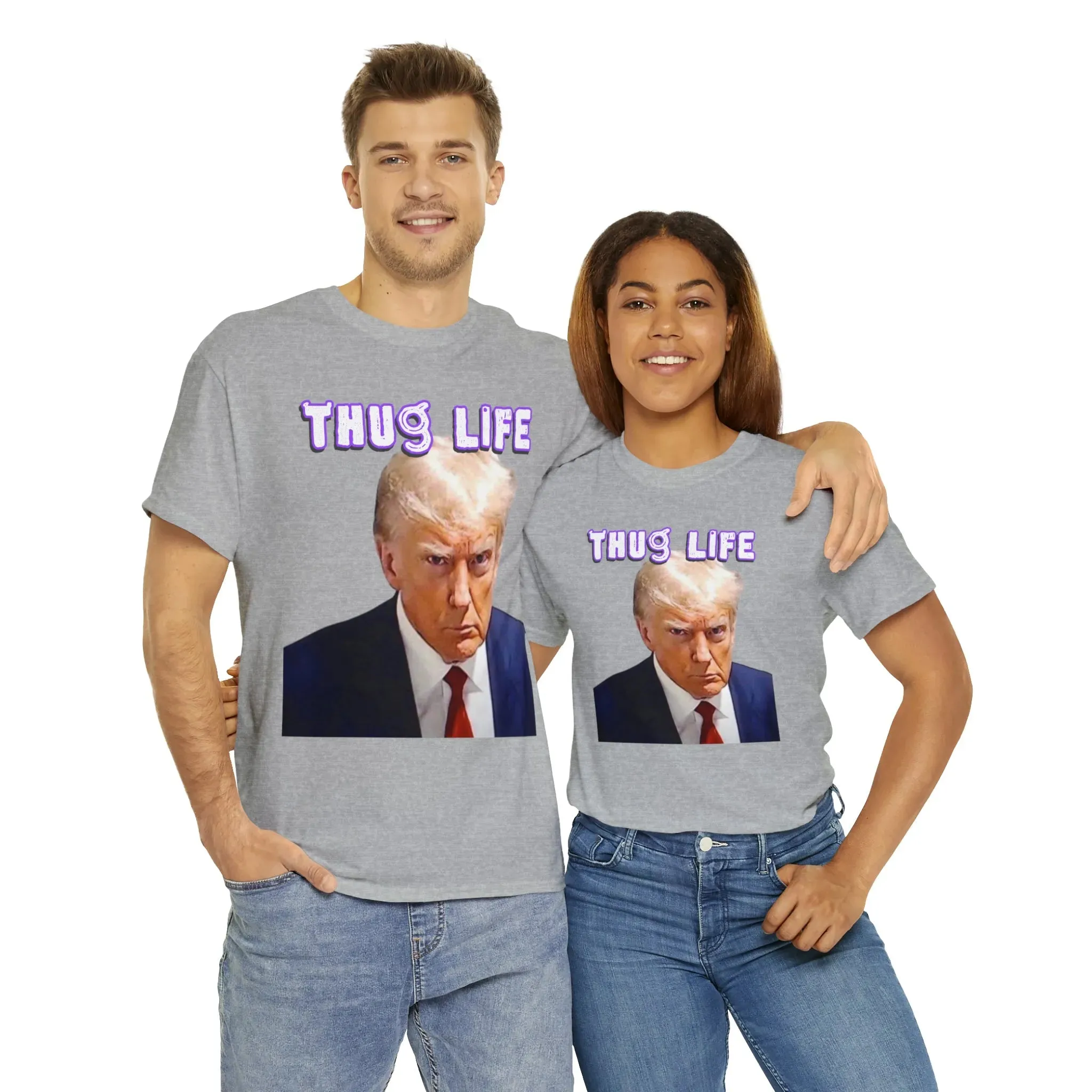 Donald Trump Thug Life Mugshot Tee