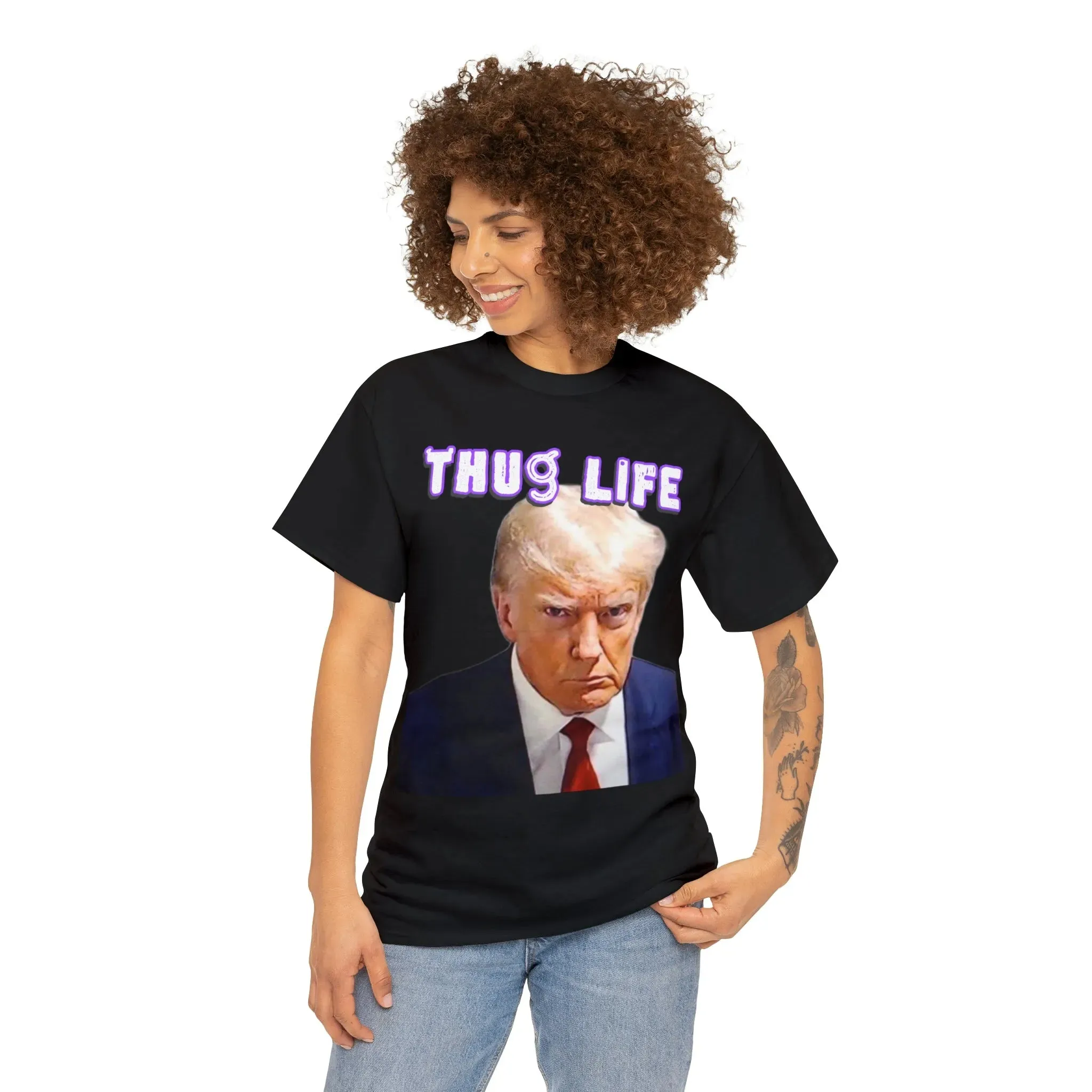 Donald Trump Thug Life Mugshot Tee