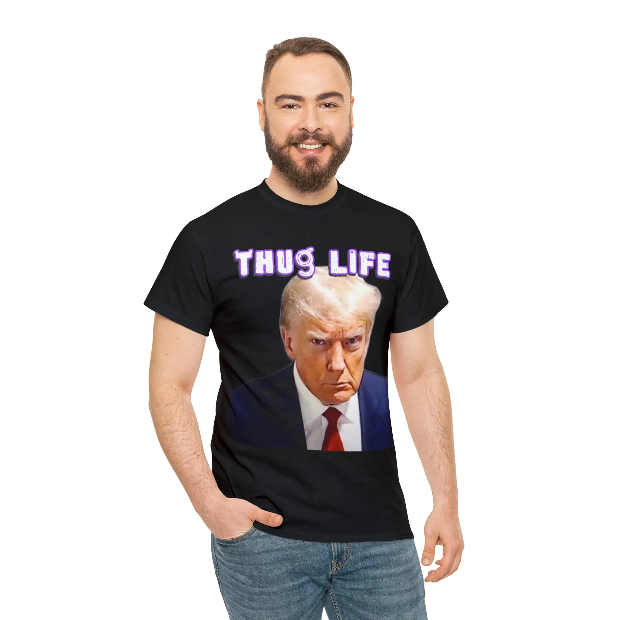 Donald Trump Thug Life Mugshot Tee