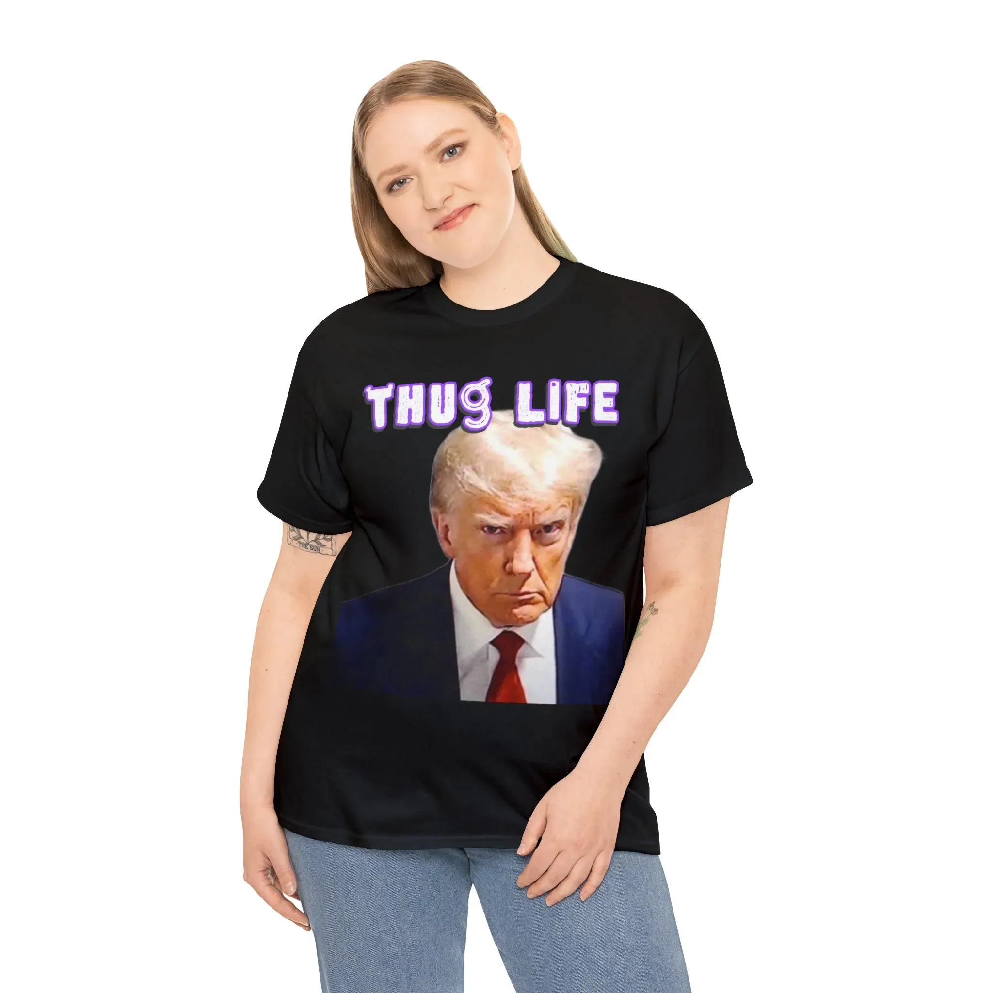 Donald Trump Thug Life Mugshot Tee