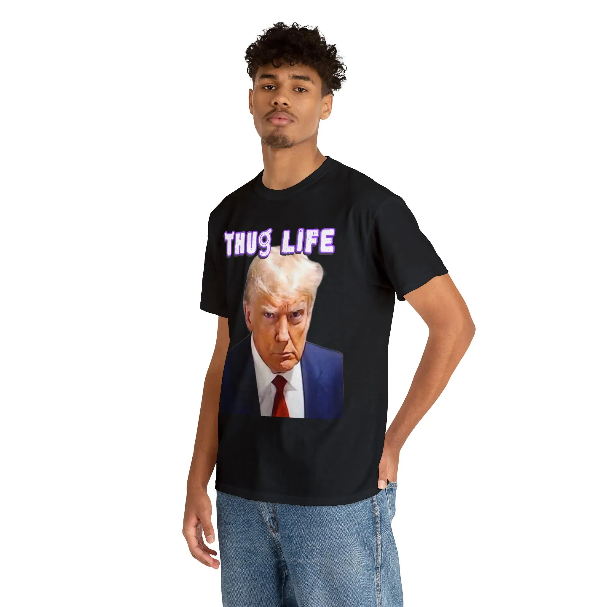 Donald Trump Thug Life Mugshot Tee