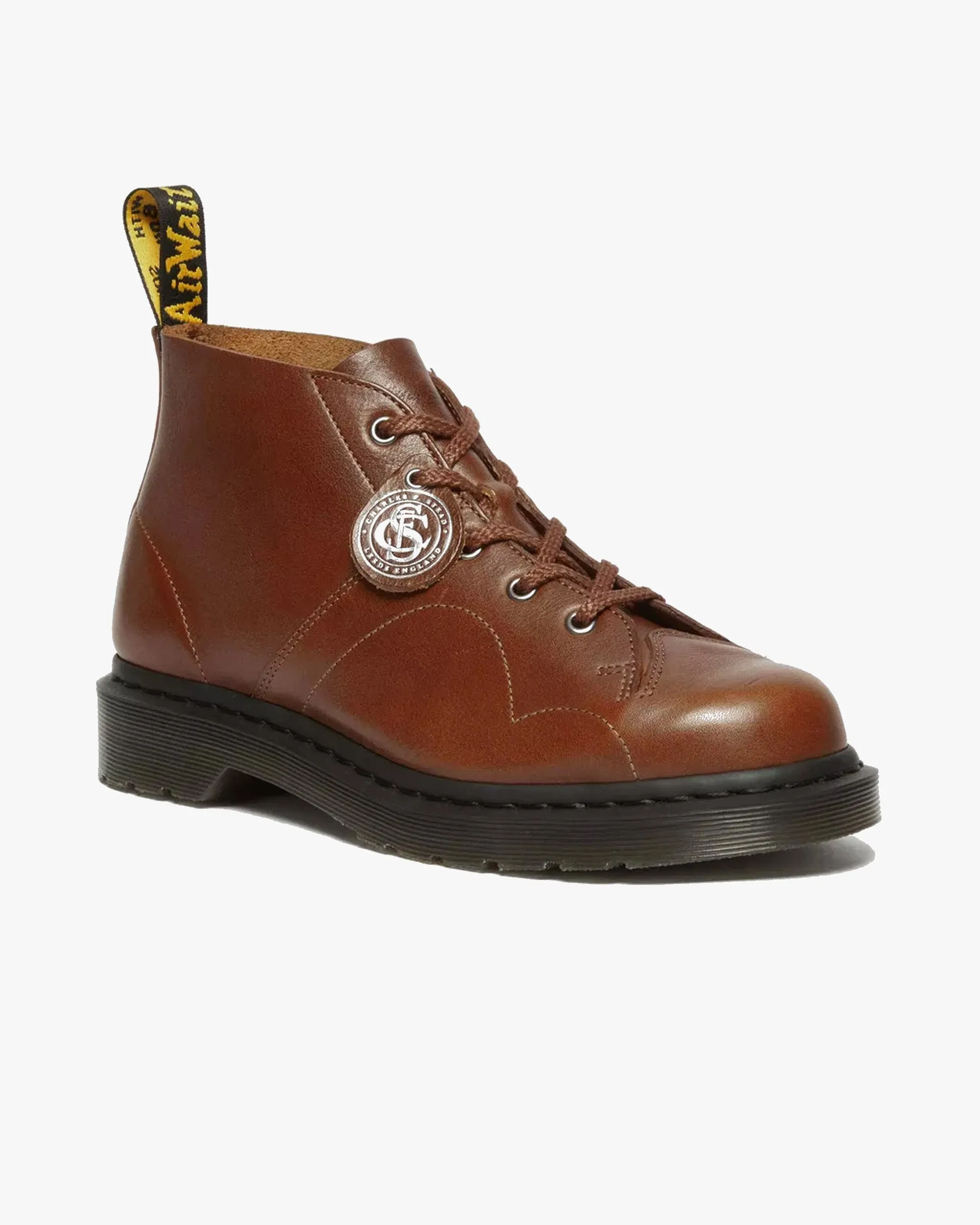 Dr Martens Archive Church Buckingham Leather Monkey Boots - Urban Brown