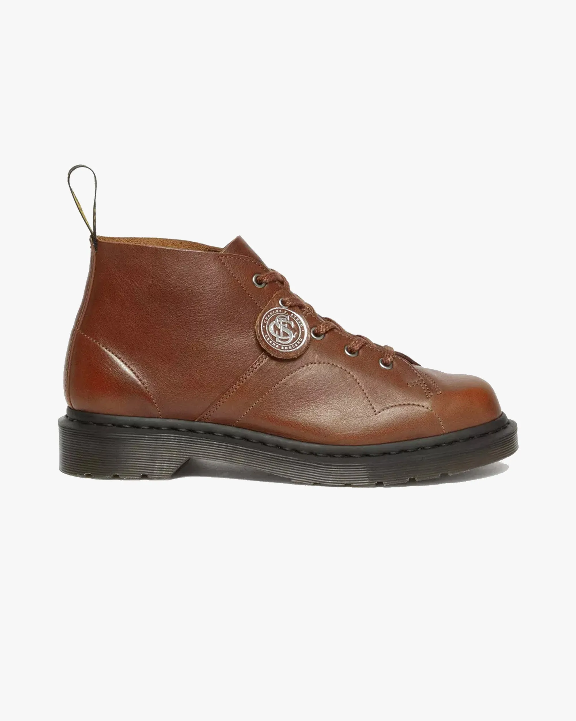 Dr Martens Archive Church Buckingham Leather Monkey Boots - Urban Brown