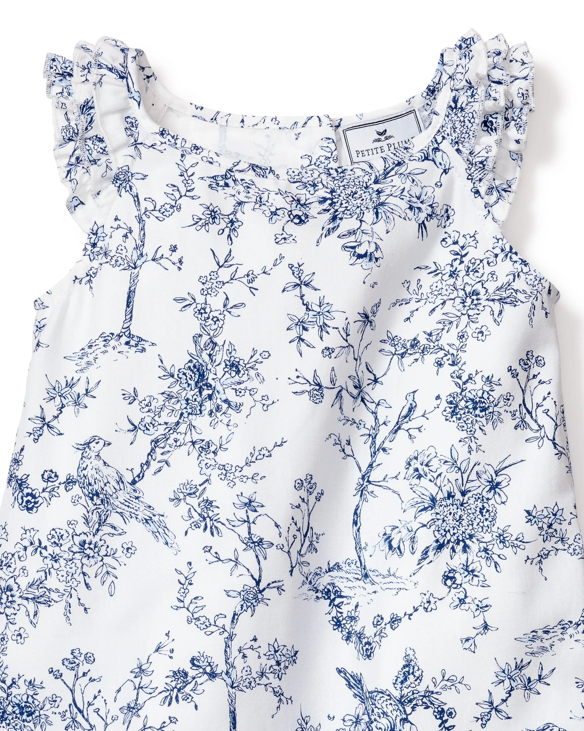 Girl's Twill Amelie Nightgown | Timeless Toile