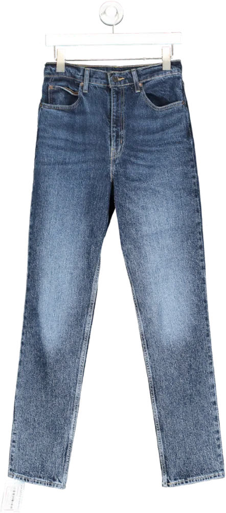 levis Blue 70's High Slim Straight Jeans W28