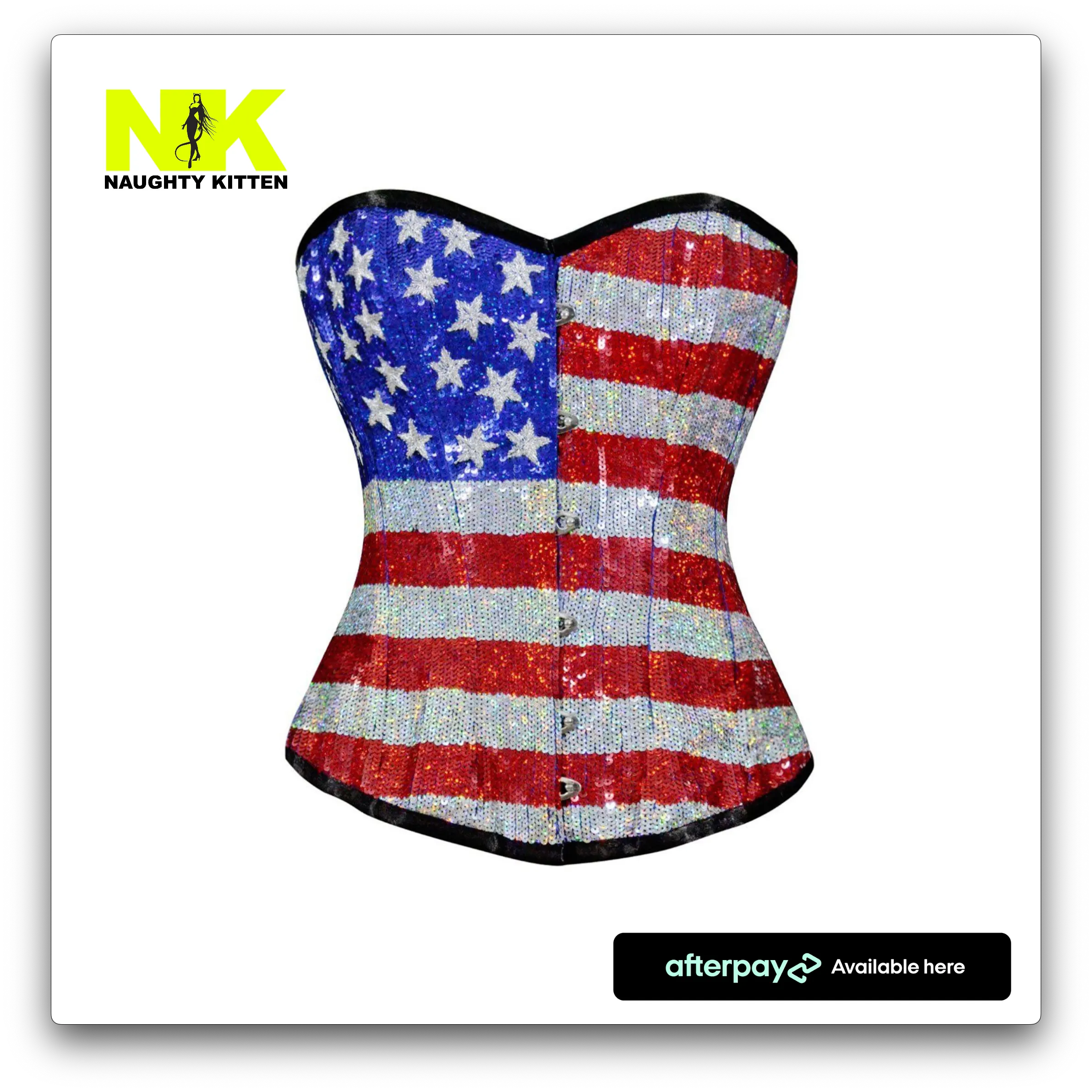 Liberty Deluxe Sequin Corset