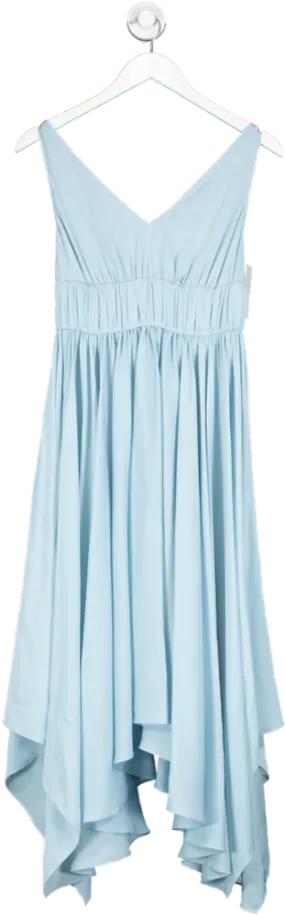 Lily Silk Blue The Adonis Dress UK 6