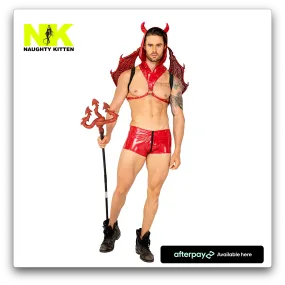 Men's Lucifers Desire Devil Costume