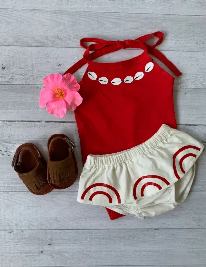 Moana Baby Costume