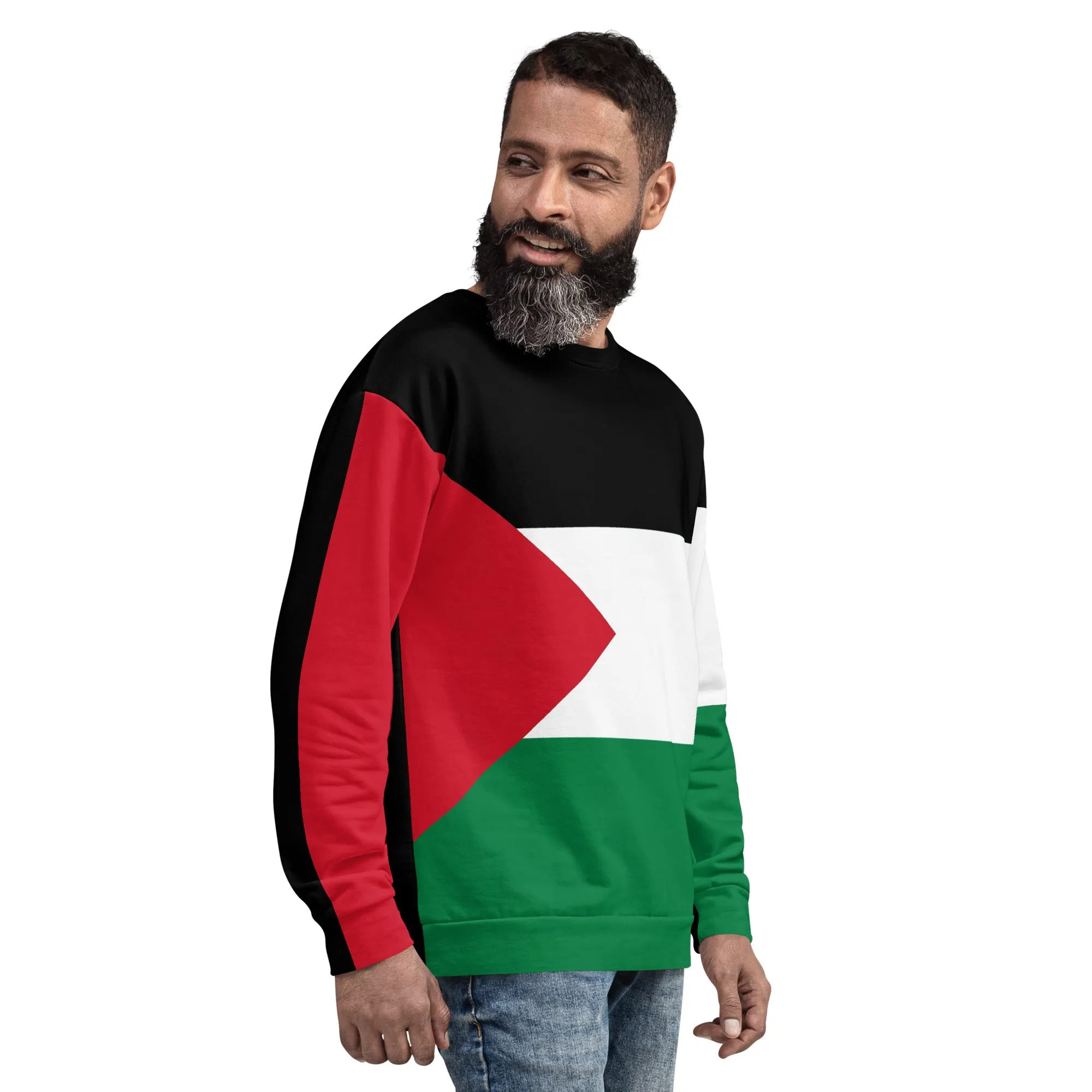 Palestine Sweatshirt Flag Clothing / Eco friendly