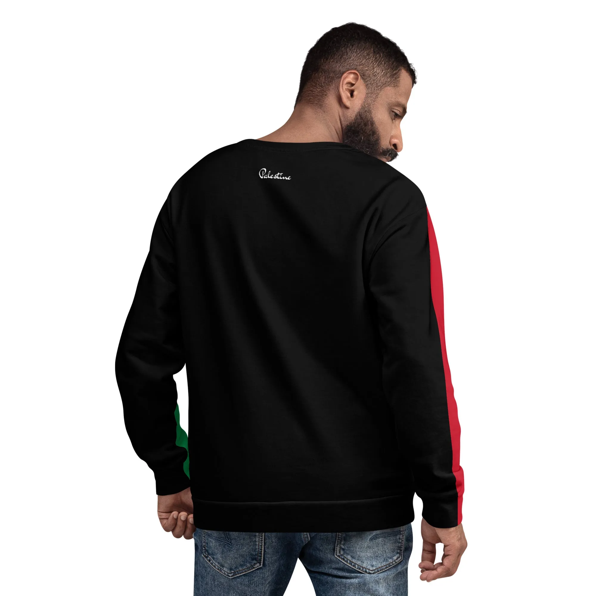 Palestine Sweatshirt Flag Clothing / Eco friendly