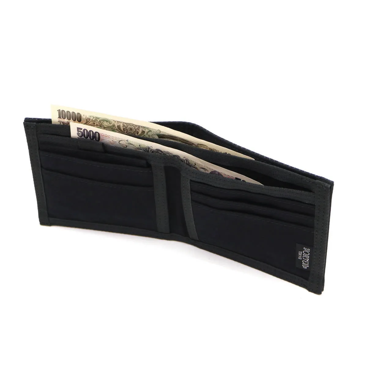 Porter Yoshida Japan Drawing Wallet Black [650-09781]