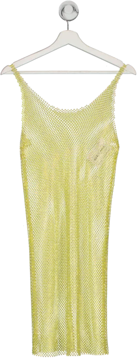 Santa Brands Yellow Golden Banana Sydney Mini Dress UK XS/S