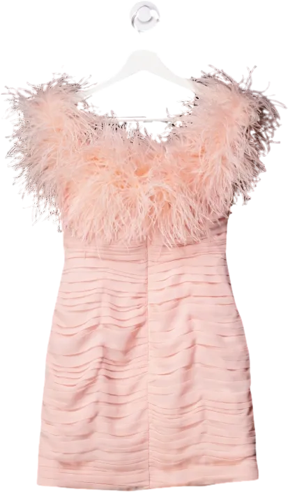 Sau Lee Pink Chelsea Mini Dress UK 6