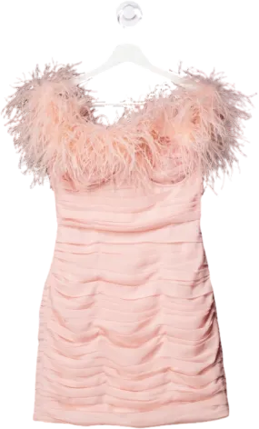 Sau Lee Pink Chelsea Mini Dress UK 6