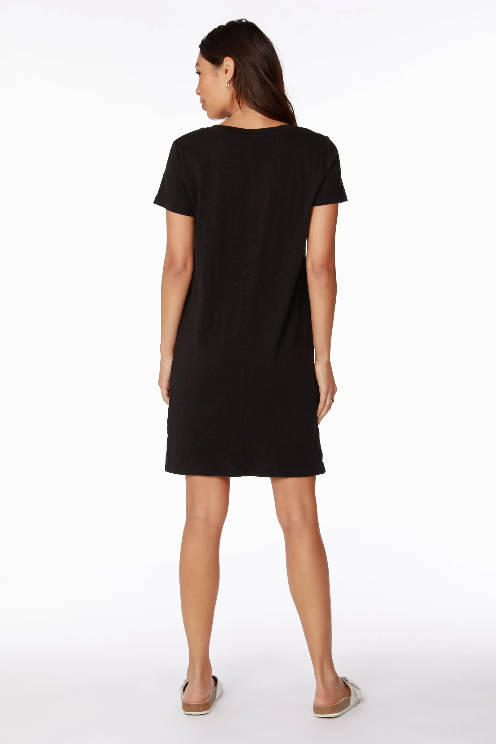 SHOULDER SEAM T-SHIRT DRESS