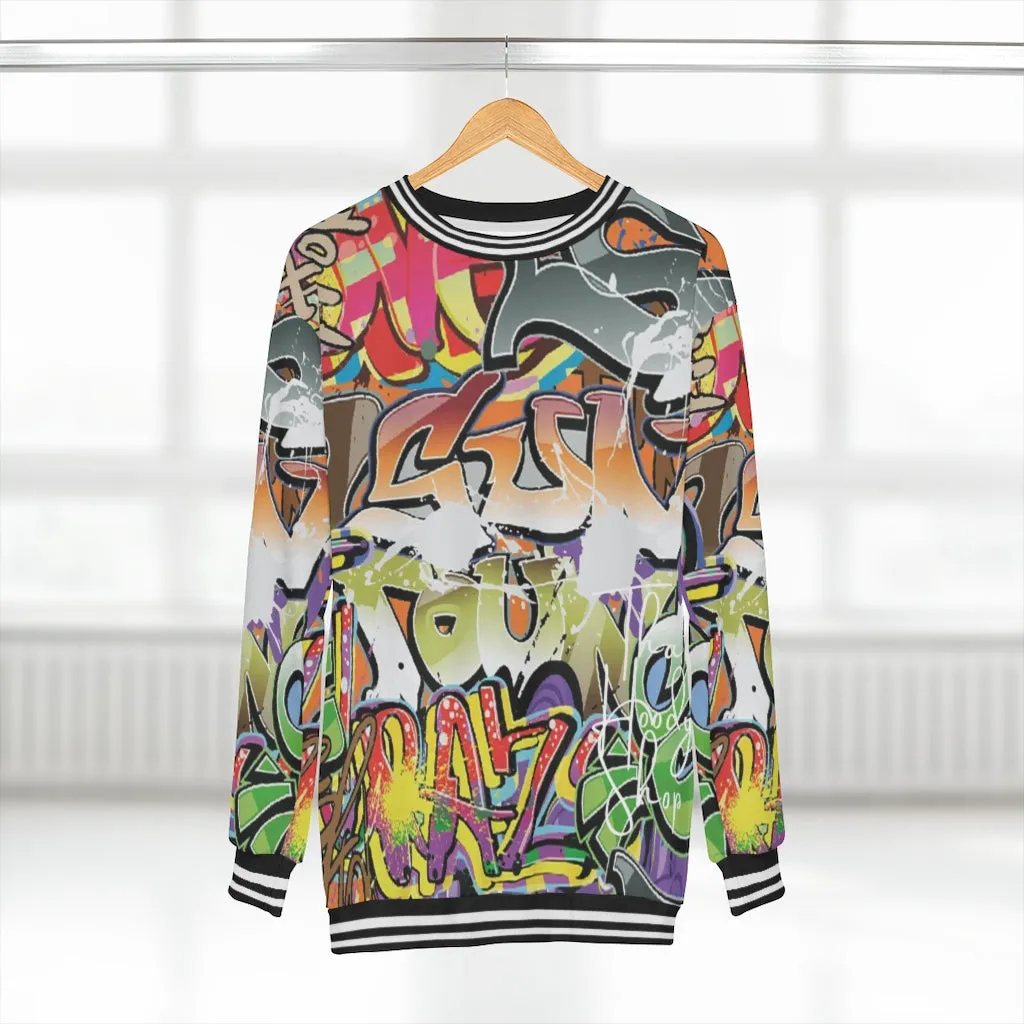 Tagged and Delivered Graffiti Unisex Sweatshirt