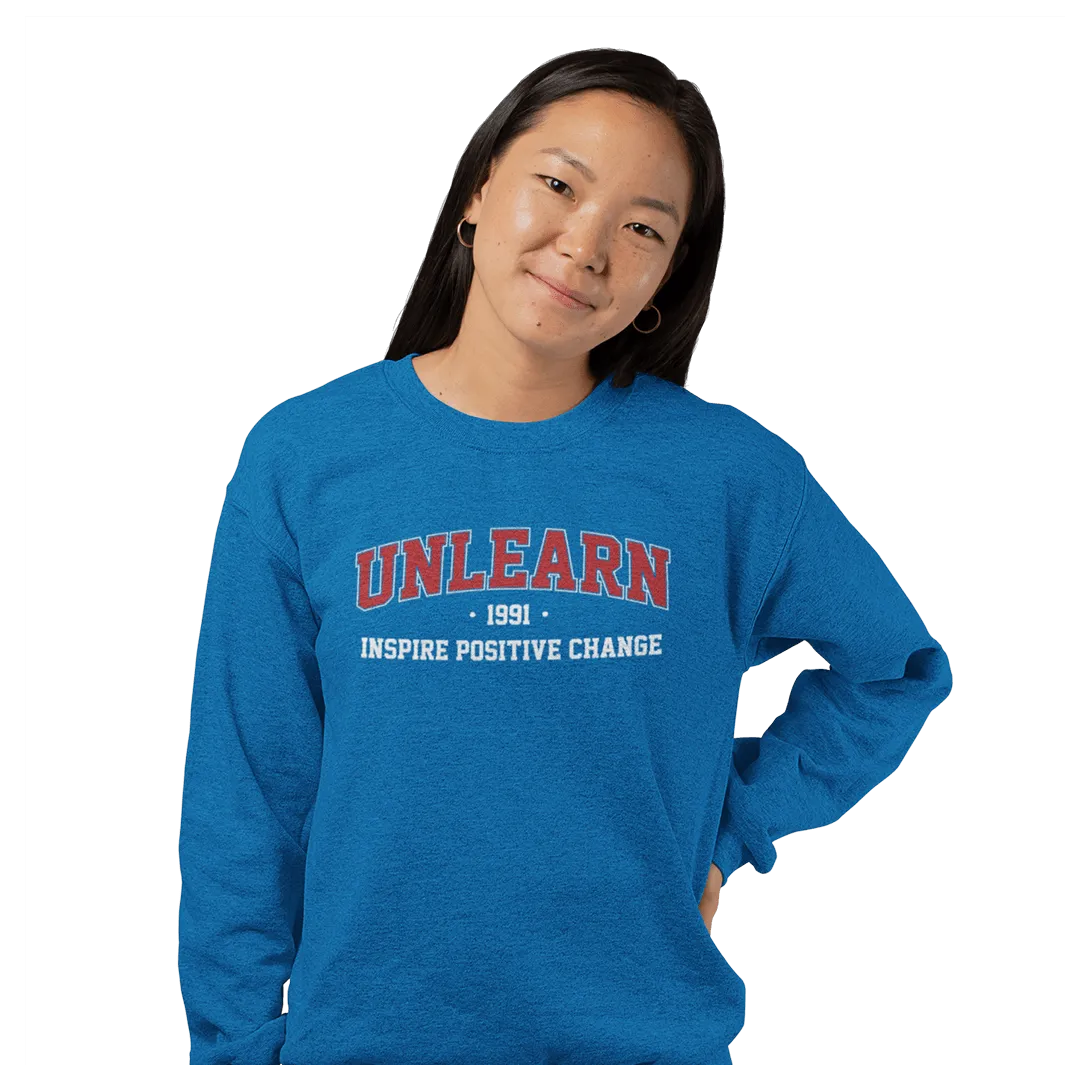 unlearn Varsity - Relaxed Fit Crewneck Sweatshirt