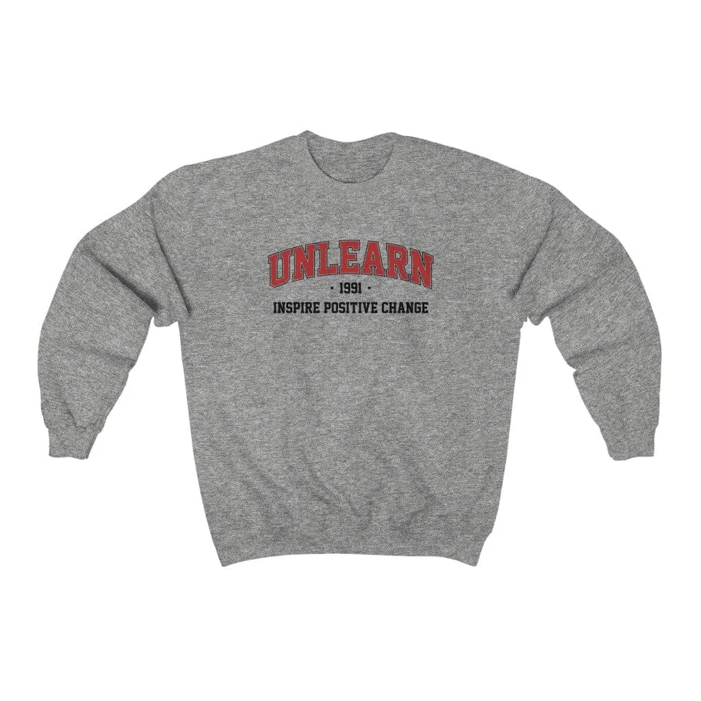 unlearn Varsity - Relaxed Fit Crewneck Sweatshirt