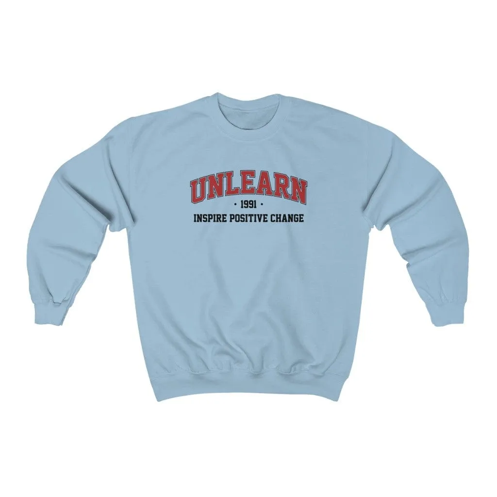 unlearn Varsity - Relaxed Fit Crewneck Sweatshirt