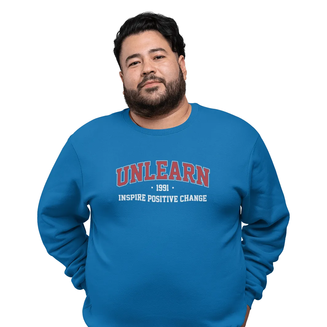 unlearn Varsity - Relaxed Fit Crewneck Sweatshirt