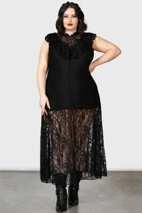 Vampire's Ball Maxi Dress [PLUS]