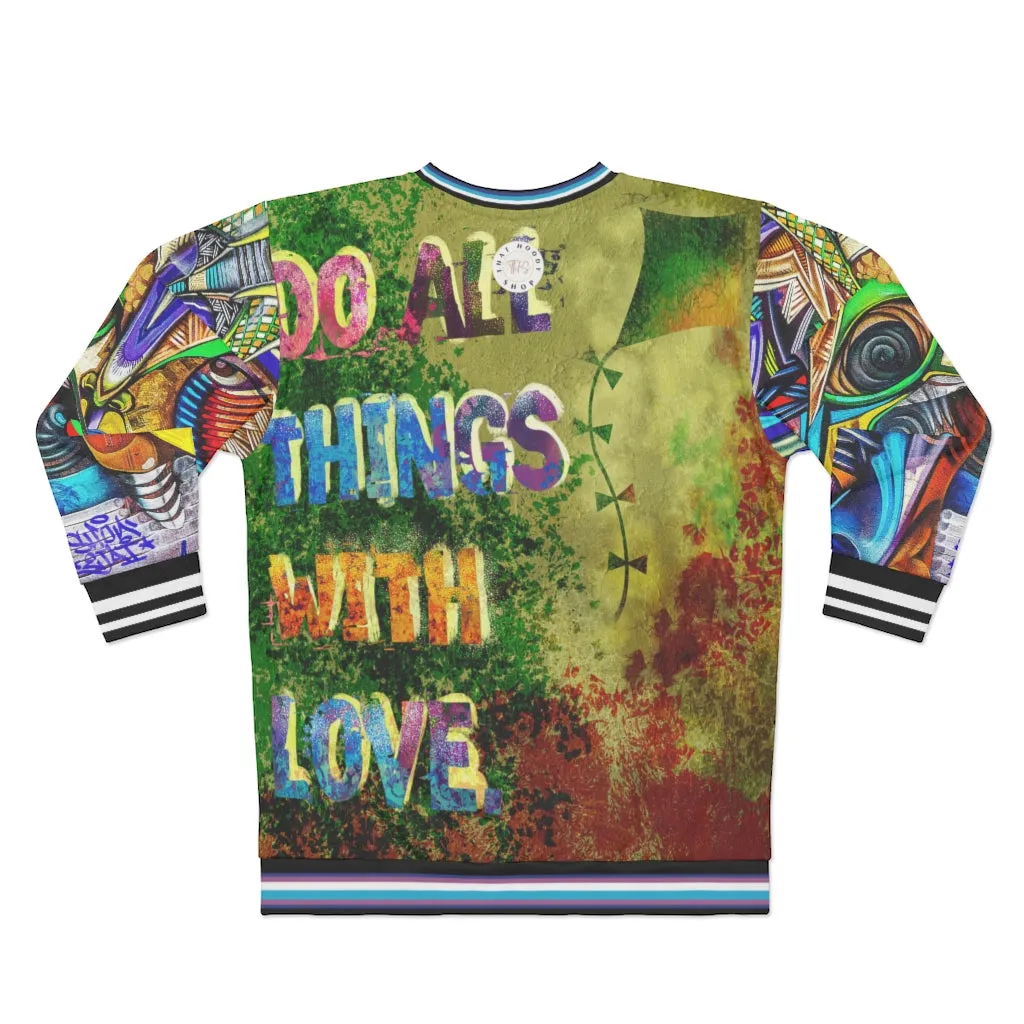 With Love Graffiti Unisex Sweatshirt