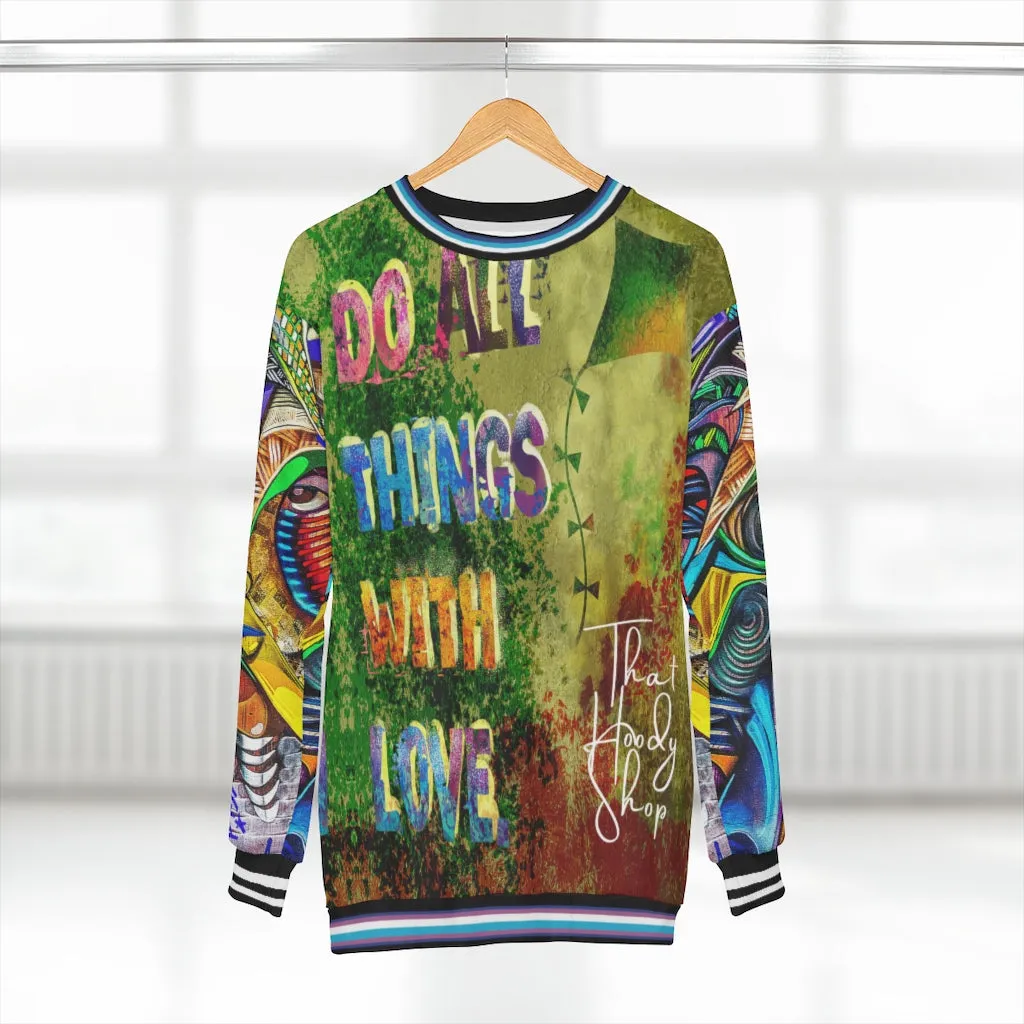 With Love Graffiti Unisex Sweatshirt